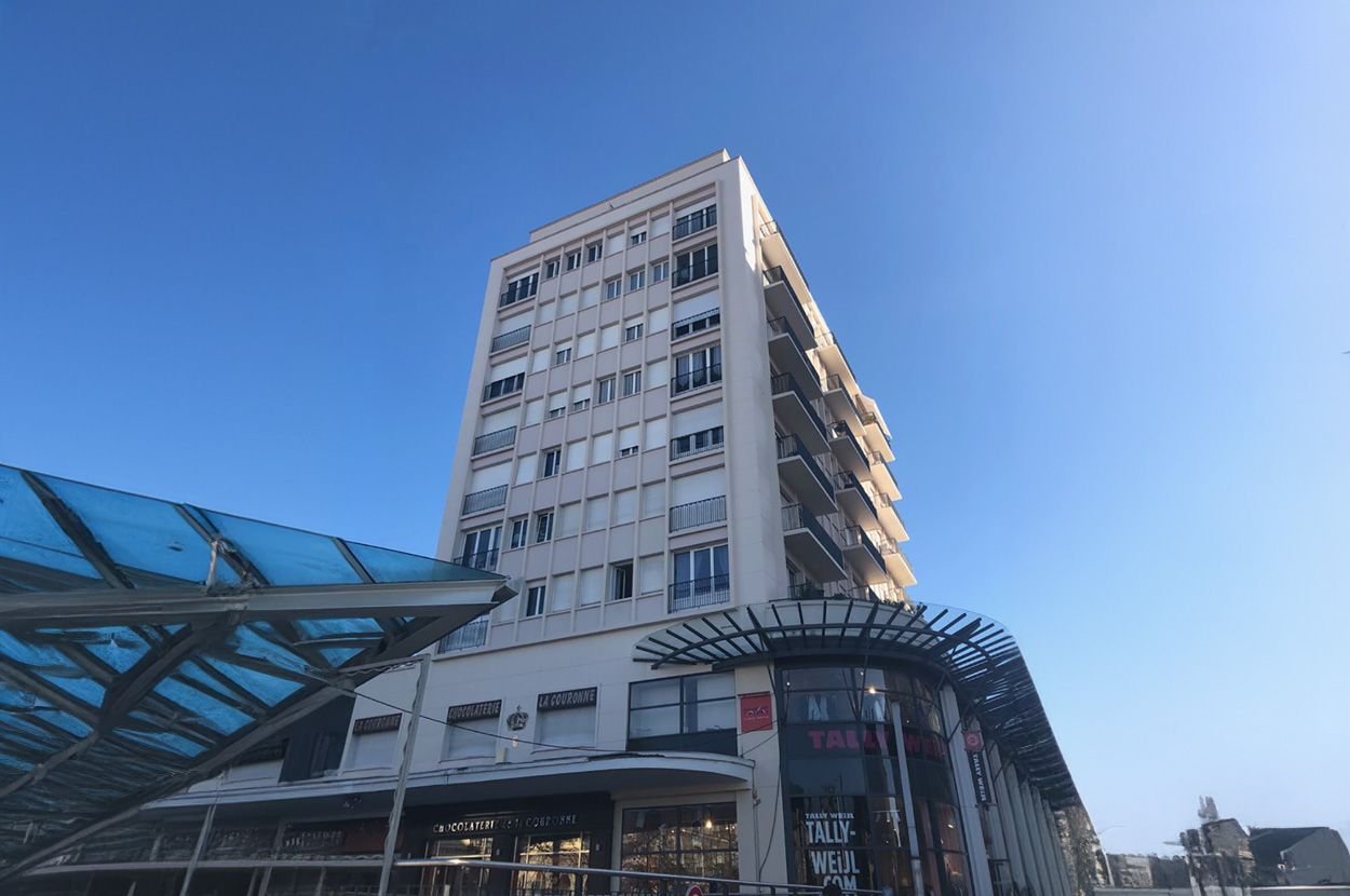 Immeuble ravalé par Trieux